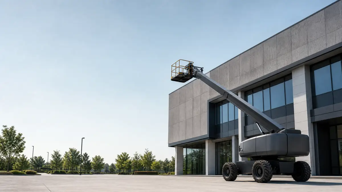 Boom Lifts jobsite access in Chattanooga